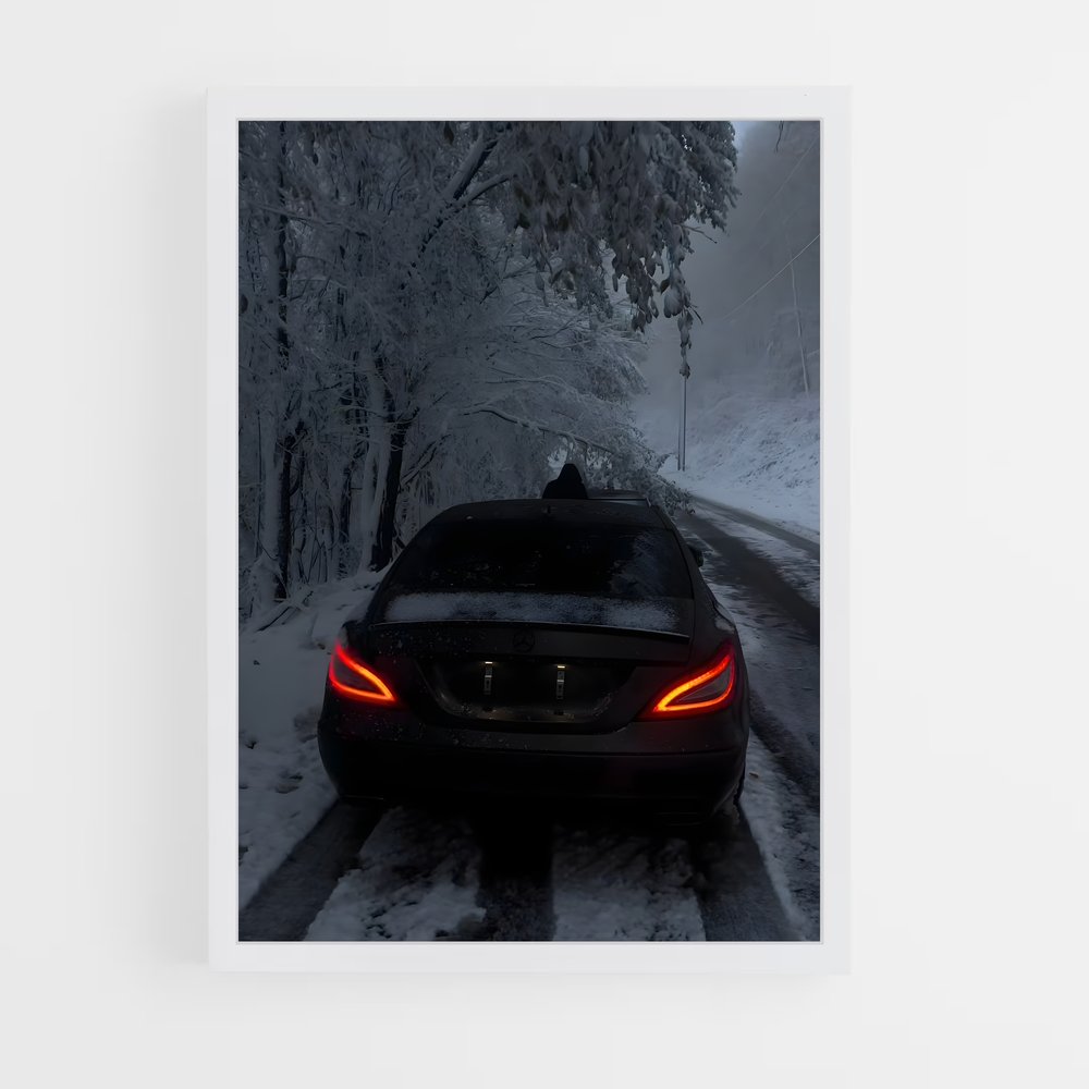 Poster Cls amg élégant – affiche Mercedes (vue 3)